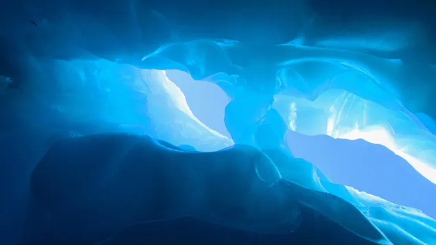Remarkable ice cave