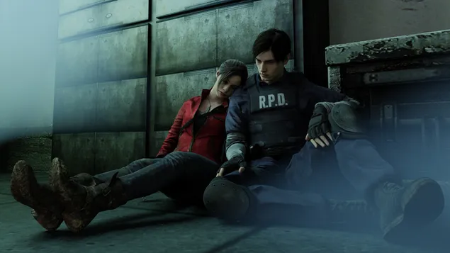 resident evil 2 (2019) videogioco - leon s. kennedy e claire redfield scarica