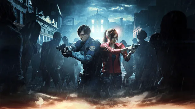 Resident Evil 2 4K achtergrond