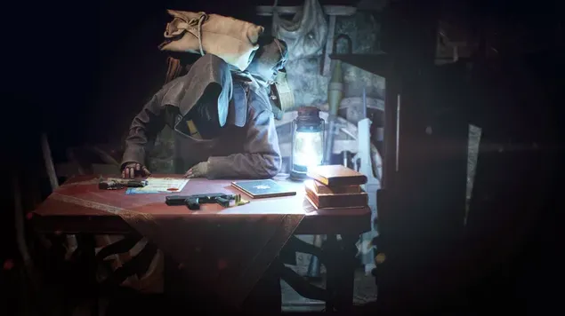 Ресидент Евил 4 римејк игре 8K позадина