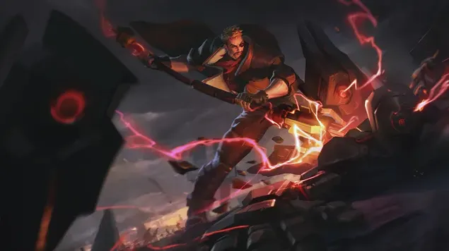 抵抗'杰斯' | 英雄联盟 (LOL) 4K 壁纸