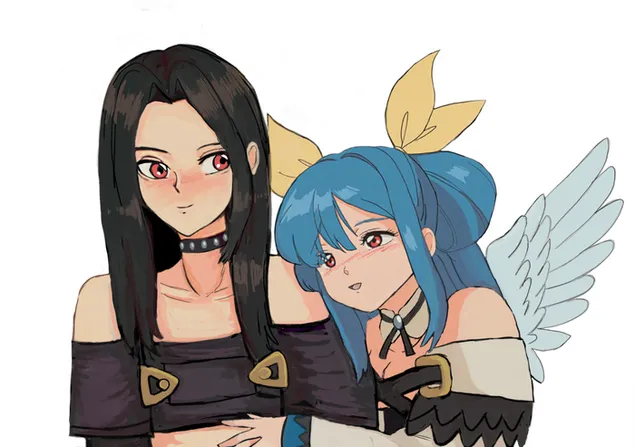 Retro anime TesDiz HD achtergrond