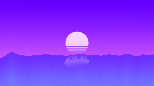 Retro sunset download