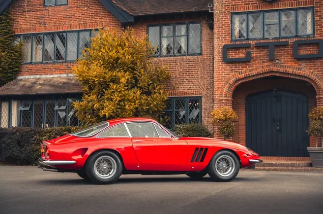 レッドラグジュアリーカーフェラーリ250GTベルリネッタ ダウンロード