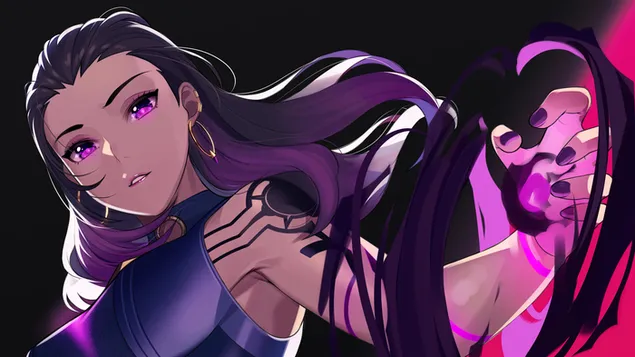 Reyna (Anime FA) - Valorant [Riot Video Game] 4K wallpaper