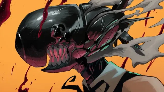 Bentuk hybrid Reze (bom setan) dari anime Chainsaw man