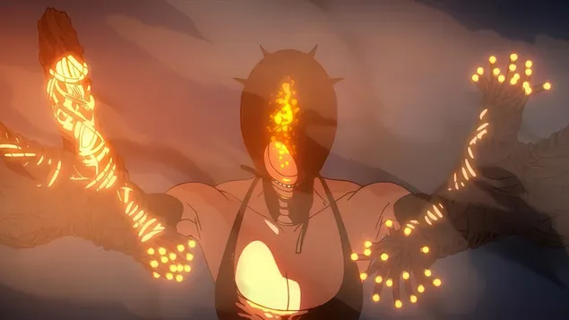 רזה מהסרט "איש המסור" קשת רזה 4K טפט