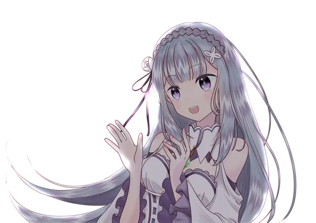 ReZero: امیلیا کاغذدیواری  2K