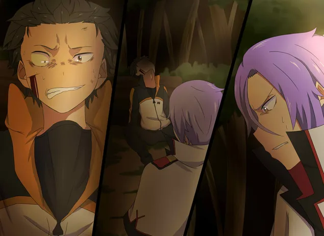 ReZero : Starting Life In Another World - Julius Juukulius & Natsuki Subaru 2K טפט