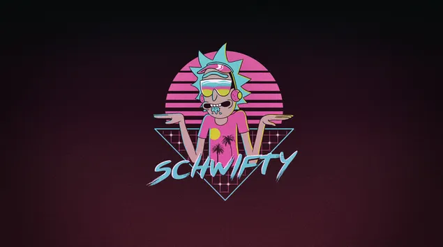 瑞克和莫蒂 - schwifty 2K 壁纸