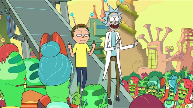 Rick and morty＆zeep xanflorp