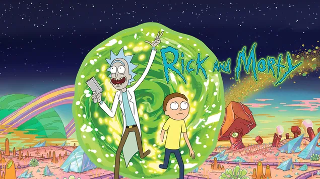 Rick y Morty: pistola portal