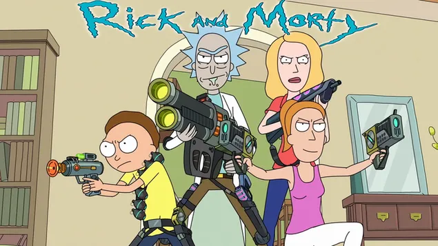 Rick y morty - Summer y Beth