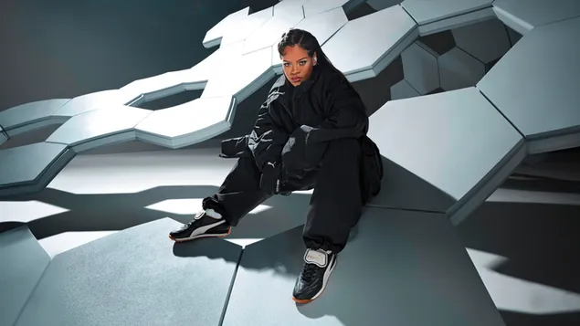 rihanna fenty x puma shoot brgyry khnyd