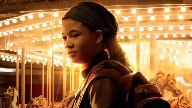 Riley Abel fra The Last of Us 4K bakgrunn