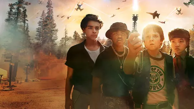 Plakat za kino prikazivanje filma Rim Of The World 2K pozadina