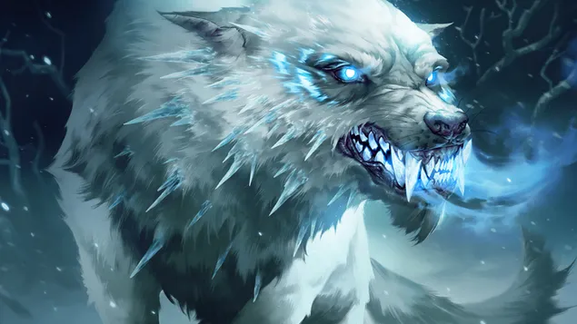 Rimefang Wolf (Legenden von Runeterra) - Liga der Legenden (LOL) herunterladen
