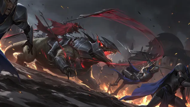 Шпалери Risen Rider (Legends of Runeterra) - League of Legends (LOL) 4K