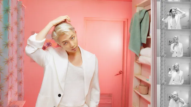 rm (rap monster) v 'map of the soul: persona' shoot z bts (bangtan boys) stahnout