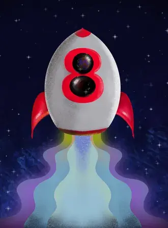 Tapeta Raketový prostor 2K