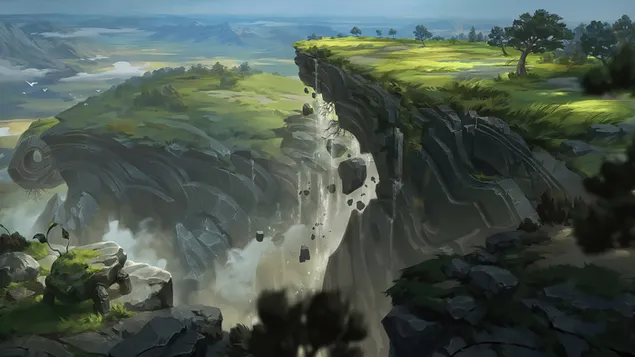 Rockfall Path (Legends of Runeterra) - League of Legends (LOL) 4K wallpaper