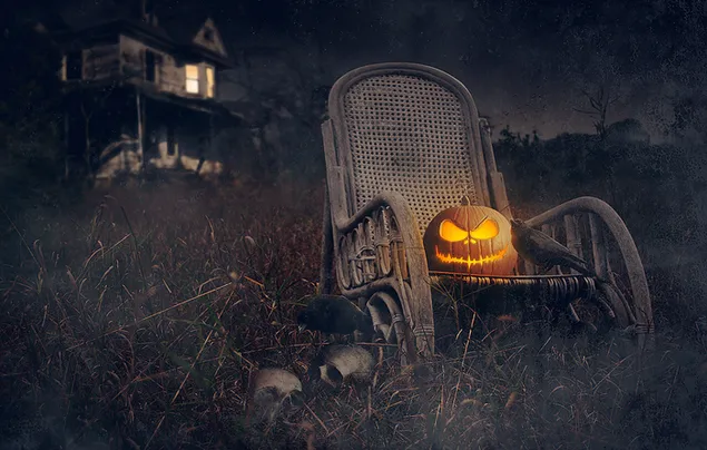 Rocking Jack-o-lantern baixada