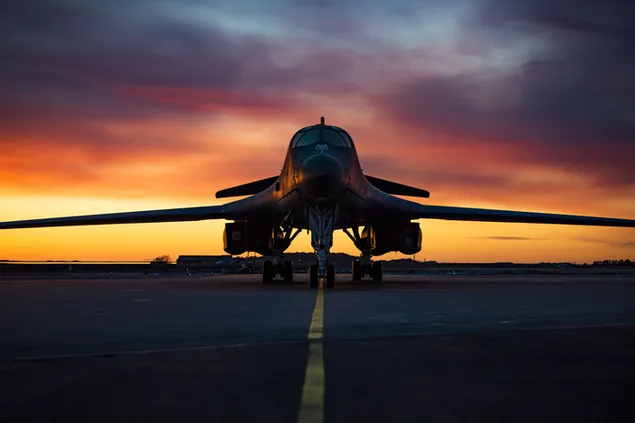 Rockwell B-1 Lancer untuk lepas landas unduhan