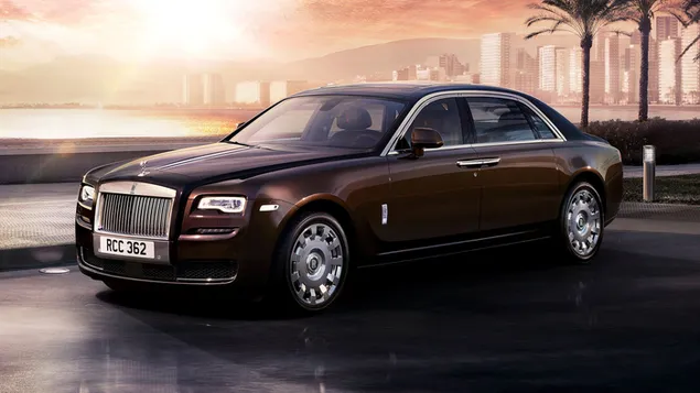 Rolls-Royce Ghost EWB 2014 HD Tapeten