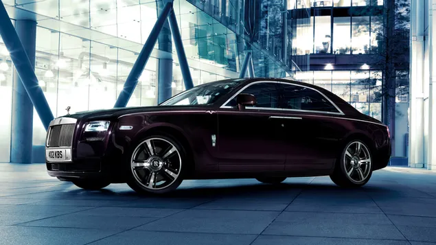 Rolls-Royce Ghost V-Spezifikatioun 2014 HD Tapeten
