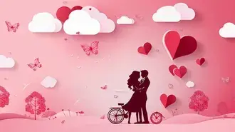 romanticky par v valentynske blazenosti stahnout