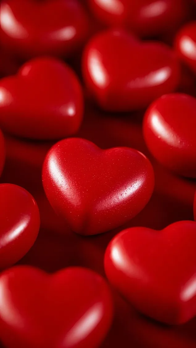 romantik kirmizi kalp pariltisi indir