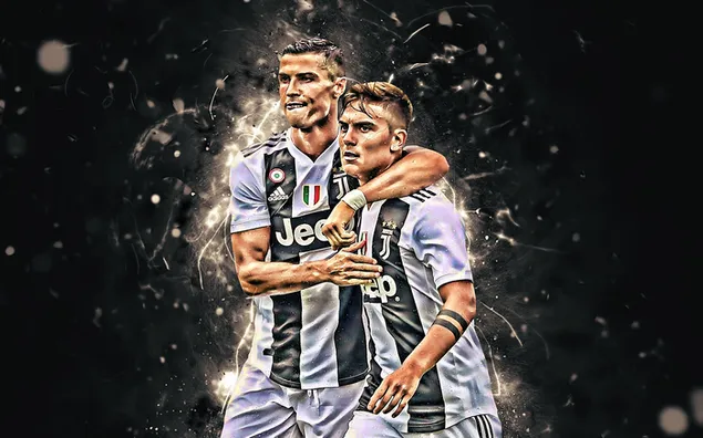 Ronaldo & Dybala together 
