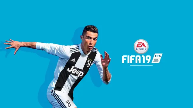 Ronaldo en FIFA 19 HD fondo de pantalla
