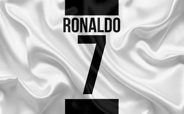 Ronaldo's 7no. Jersey  4K wallpaper
