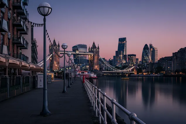 ロンドン橋の夜景 Hd壁紙のダウンロード