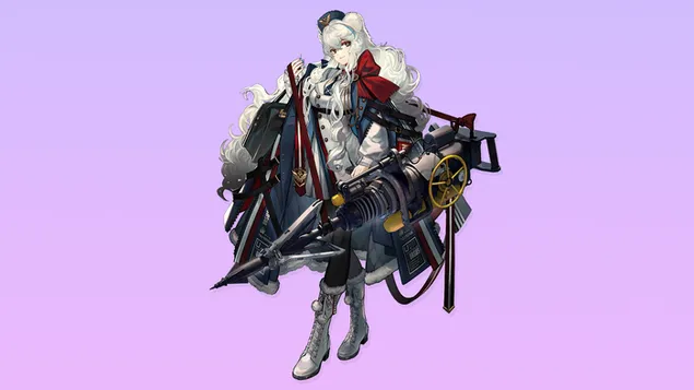 Роса - Аркнигхтс (аниме видео игра) 4K позадина