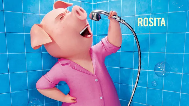 Rosita "Canta" en la ducha