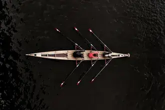 Tapeta Veslovací bot sportovci HD