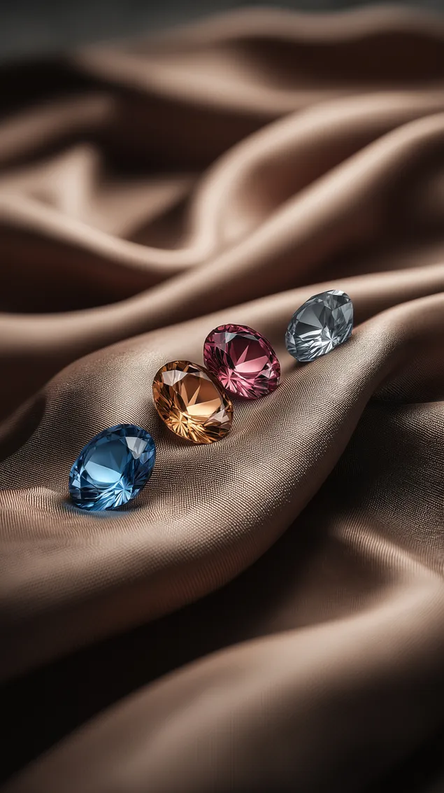 rada ctyr ovalnych sperku na jemne splyvave luxusni latce stahnout