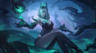 'Ahri' in rovina - League of Legends (LOL) 4K sfondo