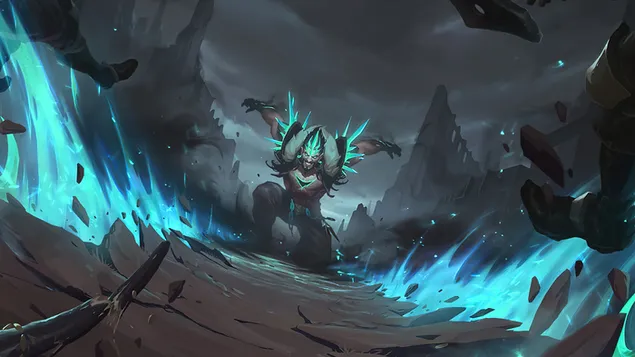 ویران شده "Draven" - League of Legends (LOL) کاغذدیواری  4K