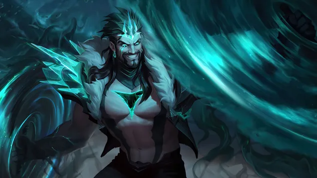 Zrujnowany „Draven” — League of Legends [LOL] 4K tapeta