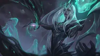 망가진 '카르마' | 리그 오브 레전드 [LOL] 4K 배경화면