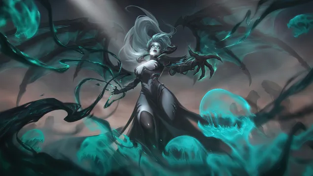 毁了'Morgana' - 英雄联盟 (LOL) 4K 壁纸