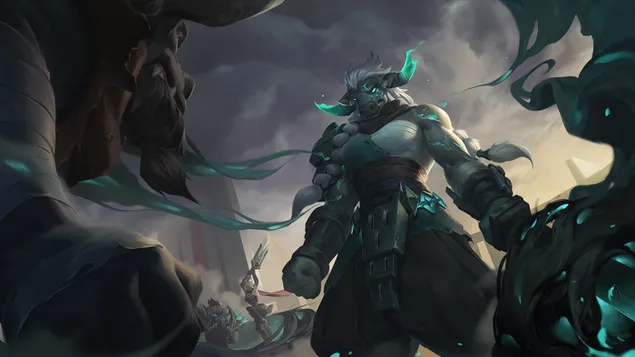 ruined 'reckoner' (legends of runeterra) - league of legends (lol) lataa