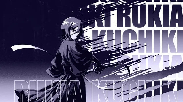 Rukia Kuchiki from Bleach Rebirth of Souls 4K wallpaper