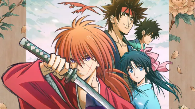 Sanosuke Sagara from Rurouni Kenshin 4K wallpaper download