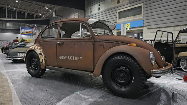 Sarūsējusi vabole nav noziegums 2K fona tapete