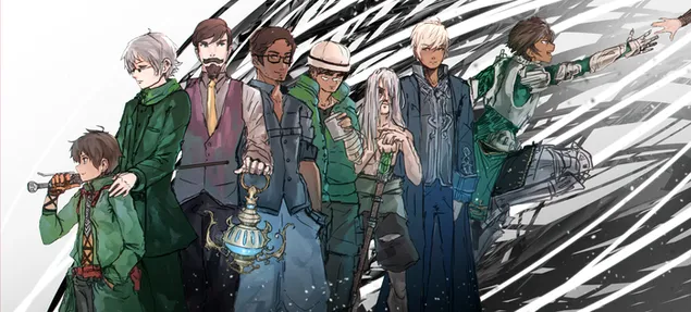 RWBY - Един за всички 2K тапет