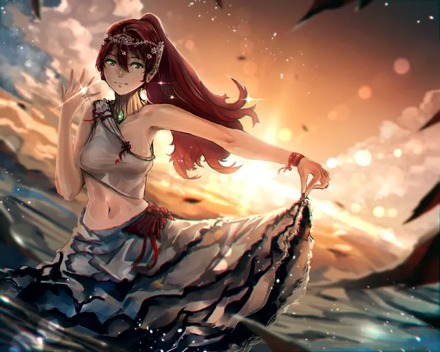 RWBY: Pyrrha Nikos 2K papel de parede